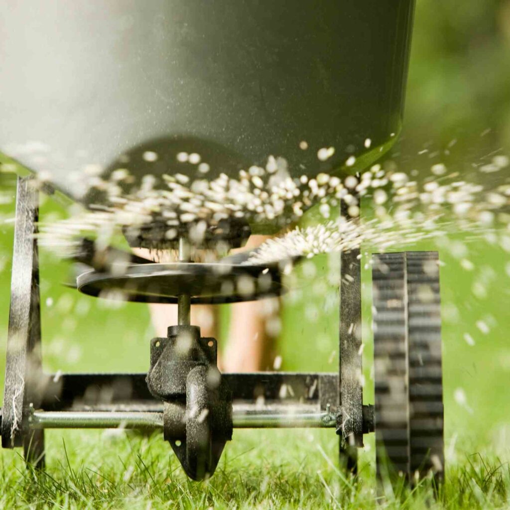 Lawn fertilization service